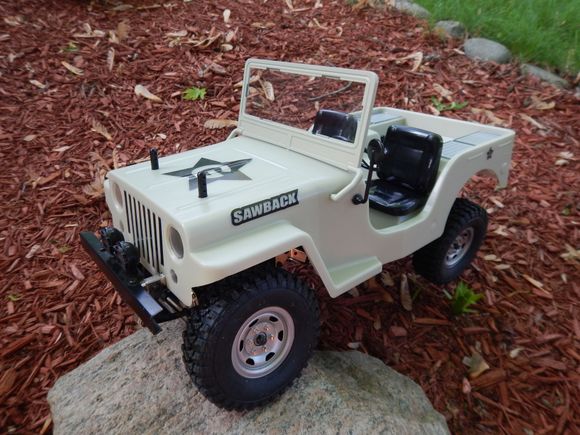 Gmade Sawback with steel wheels.