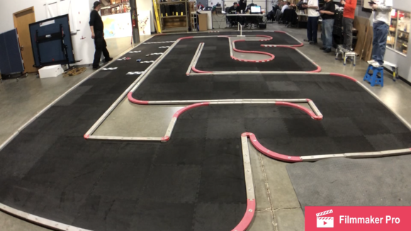 Same track, corners look not as bad. There’s almoa straight line of can find it. It’s rough when 2 cars try to run side by side. 


There’s little to no slide with RCP track. Even the smooth side. It’s basically grip or flip. 