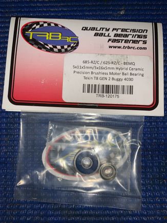 Bearings for Tekin motor