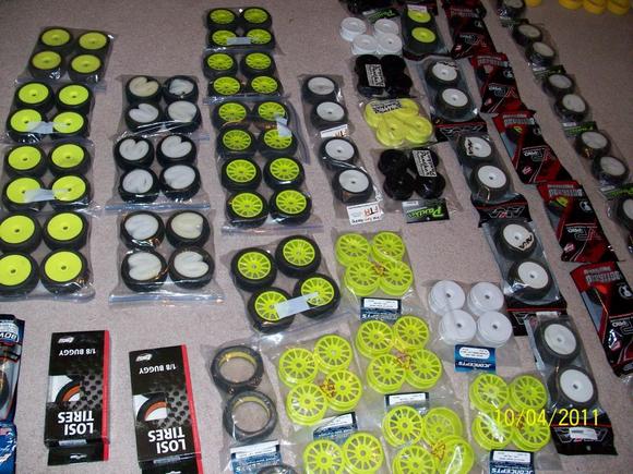 Few tires lol
