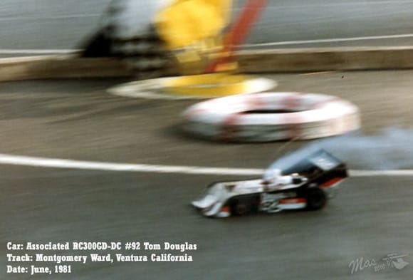 My RC300at Ventura Wards Raceway in Ventura Ca. 1981