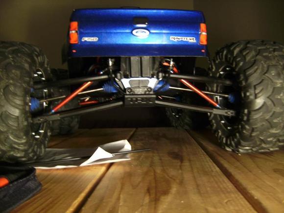 ERBE Raptor susp. rear end