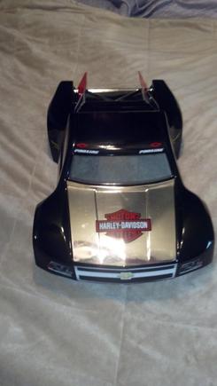harley chrome hood