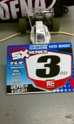 TLR 22 3rd Overall Sportsman Mod