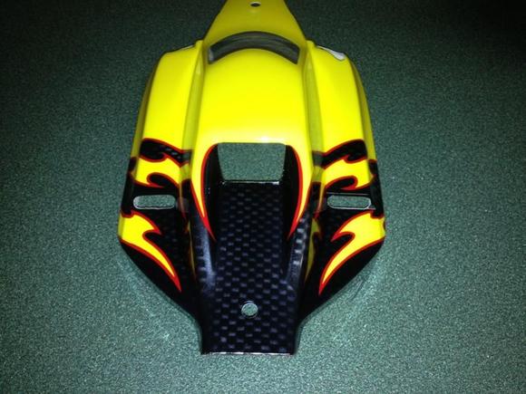 Yellow Airbrushed Eco Body