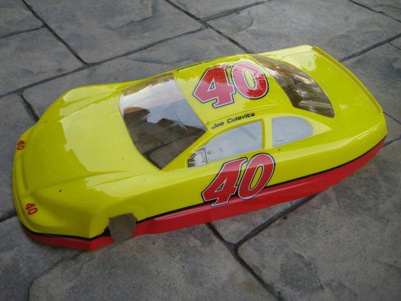 All paint, not stickers!