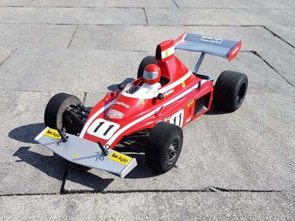 Racer 312 Lexan Windshield and rear glass For Ferrari 312P 1:32 Slot Car Part 
