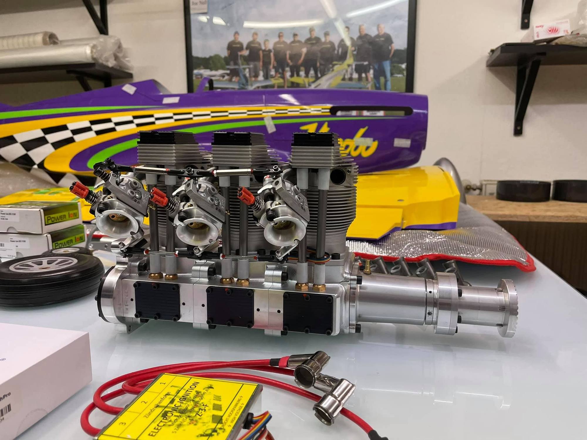 CARF P51 Voodoo RENO Racer powererd by a KOLM 230 3cyl. inline RCU Forums