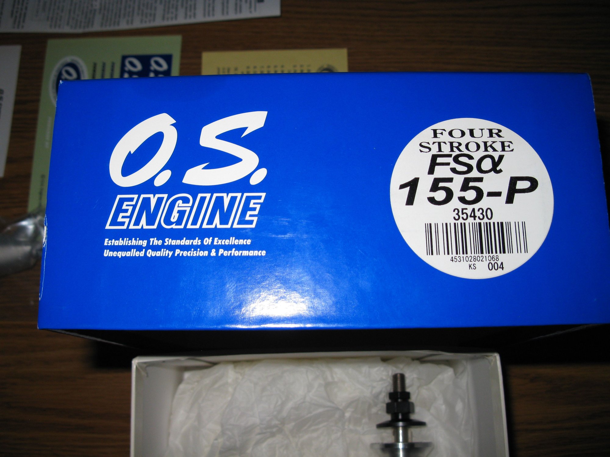 FS155-a Alpha Series 1.55 4-Stroke Pumped Engine 35430 O.S