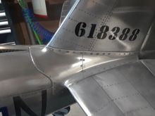 Shows the realistic alum finish detail 