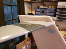 Fill and sand to shape.
