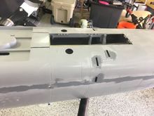 Gun vents with landing light cutouts as well