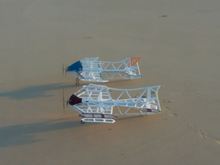 CR Twins stuck at the beach.