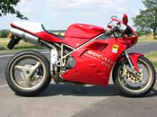 I agree with capt's comments on saito engines being flown instead of treating them like hanger queens.My previous ducati was this one,now there's a bike you can stare at for hours in the shed.Probably why most of them still have very low miles.Ok i'll be honest,the seat's like sitting on a rough sawn piece of 8x1 but what a bike to ride.