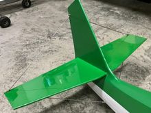 Tail covered and bracing installed. 