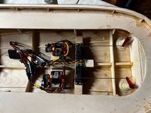 The steering has too much play with the flimsy Piano wire.  Going to use a much more Rigid connection.  Also add hard stops for the Kort Nozzle limits.