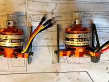 Offshore Electrics Water cooled Motor mounts.  Perfect for these Outrunner motors. 