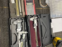 Fifty plus years in the trade and some tools begin to multiply.

    There was one place I worked however that would not allow measurements from the rotating dial calipers. They preferred we use linear vernier type calipers.