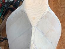 Sanded the entire hull bottom smooth.