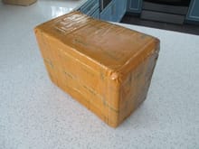When I got home from work, this package was in my mailbox.  Is it what I think it is?  if it is, this package traveled from the other side of this earth!