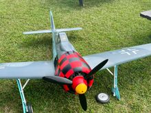 The one and ONLY screw I forgot to locktite. I actually landed the plane with no damage and walked over and picked up the wheel.  I fell of at about 350 feet!