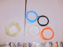 Lots of clear fuel line