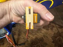 Another view of the bracket I made