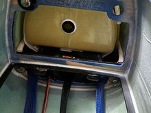 Fuel tank back in and front fuselage attached