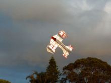 Flying like a dream.
