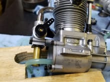 Nice clean Saito 80 new carb, new bearings and new valves and gaskets.