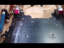 The holes in the previously manufactured tank body were mashed by welding.