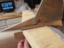 Rough fit of plywood bottom
