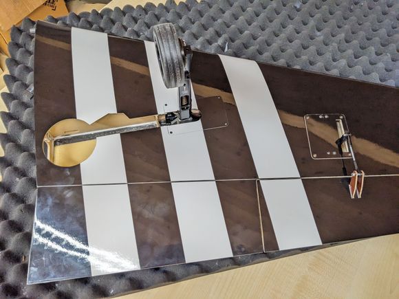 Added some white stripes