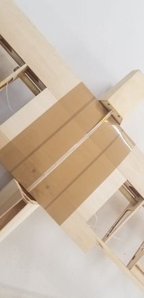 Tape waxed for release -