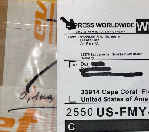 Note the date. Just order direct from Germany. BVM, Mimbo, SinCity Hobby and another one tried to start distribution and repairs, but never took off. Mostly because Jet Central and King Tech came out with their so called life warranty. Most guys wreck them prior to their 25 hours, which voids the warranty until you pay to repair back to operating. How good is that warranty if you have to send it in all of the time for R&D repairs for the company and it takes a couple months for return to service