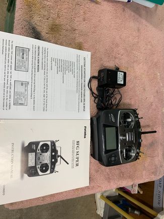 There is an original manual and a aftermarket one.  All never used except to charge the battery 