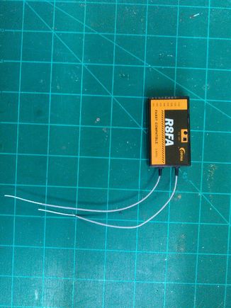 futaba fasst compatible. receiver I dont have a need for it.