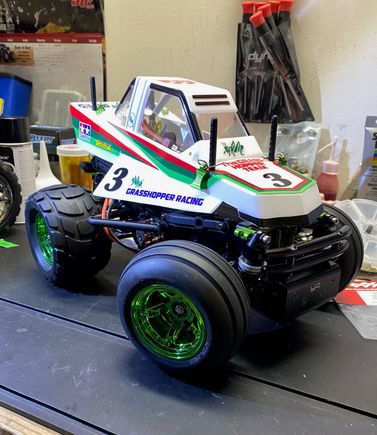 Finished except for driver and the flags. 