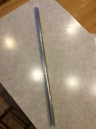 This is the unopened wing tube and the  stabilizer tube