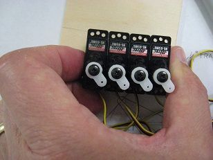 All four setup and ready for install -