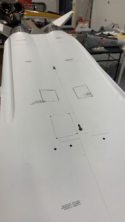 Used keyholes for center tank.