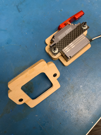 Bottom view showing blots