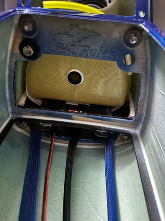 Fuel tank back in and front fuselage attached