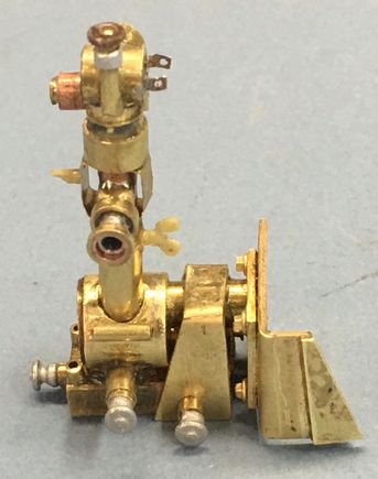 M12 Panoramic Vertical Periscope made from lots and lots of brass tid bits...soldered and glued