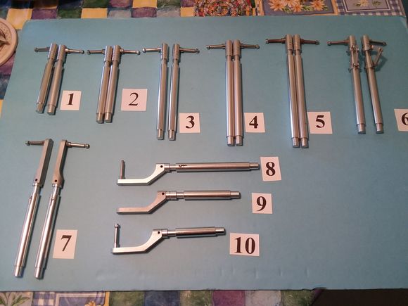different design and length of struts to match your plane not custom built for a particular plane.