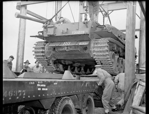 NZ Centurion on delivery, probably a Mk III