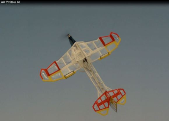 Delightful outdoor flier at 150 grams.