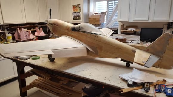 Starting to look like an airplane!