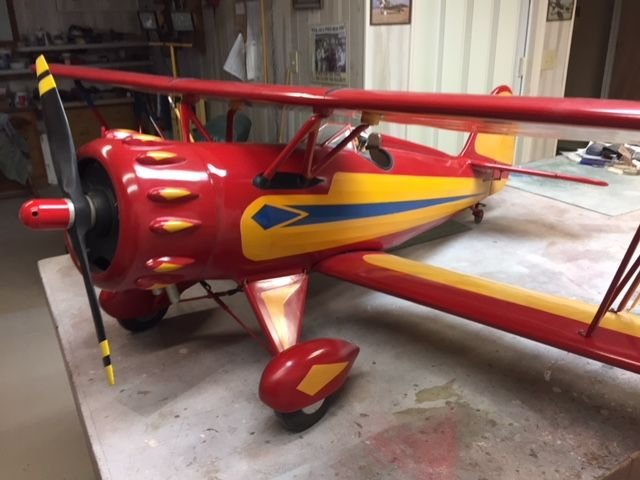 rc waco biplane