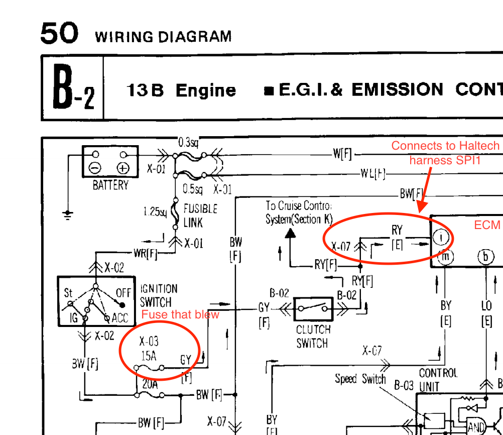 Haltech Elite Clutch Switch Issue Mazda RX7 Forum
